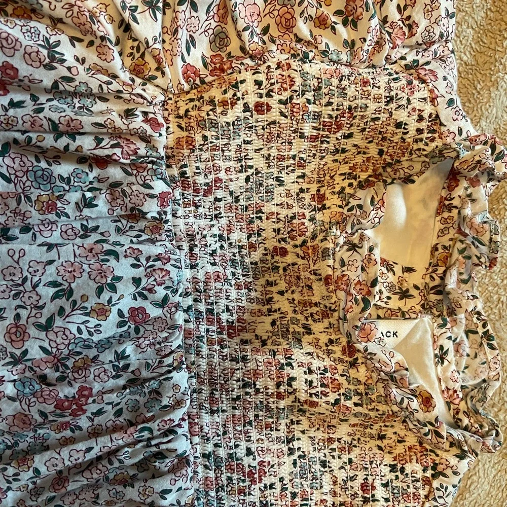 Janie and Jack Floral Print Dress - Picture 3 of 7
